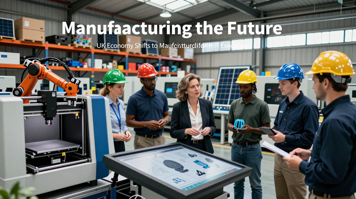 UK Economy Shifts to Manufacturing: Workforce Implications for HR Executives